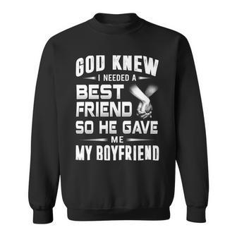 God Knew-Boyfriend - Mens Standard Sweatshirt - Monsterry DE