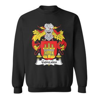 Gonzales Coat Of Arms - Family Crest Men Women Sweatshirt Graphic Print Unisex - Thegiftio UK