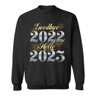Goodbye 2022 Hello 2023 - Happy New Year Sweatshirt - Thegiftio UK
