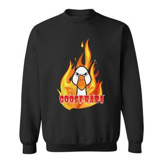 Goosfraba Angry Goose  Sweatshirt