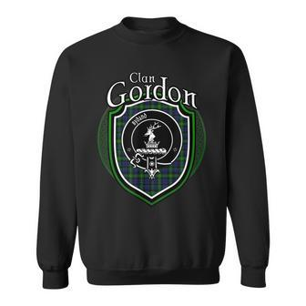 Gordon Clan Crest | Scottish Clan Gordon Family Crest Badge Sweatshirt - Seseable