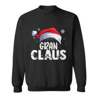 Gran Claus Xmas Family Matching Grandma Funny Christmas Sweatshirt - Monsterry CA