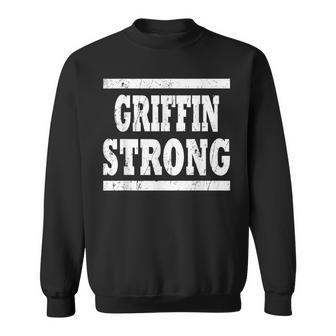Griffin Strong Squad Family Reunion Last Name Team Custom Sweatshirt | Mazezy