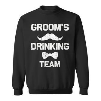 Grooms Drinking Team | Bachelor Party Squad | Crew Sweatshirt | Mazezy