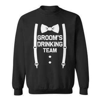 Grooms Drinking Team | Bachelor Party Squad | Wedding Sweatshirt - Seseable