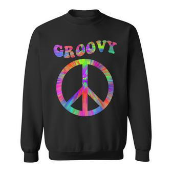 Groovy 70S Tie Dye Design Vintage 70S Gift Retro 70S Des Sweatshirt | Mazezy