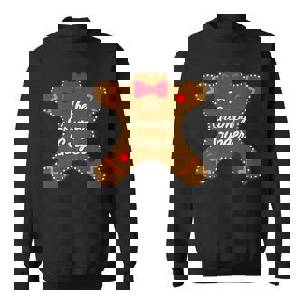 Grumpy Ginger Gingerbread Family Matching Christmas Costume V2 Sweatshirt - Thegiftio
