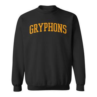 Gryphons Athletic Arch College University Style Sweatshirt - Seseable