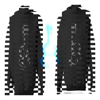 Guitar Graphic For Guitarist Musician Guitar Lovers Sweatshirt - Thegiftio