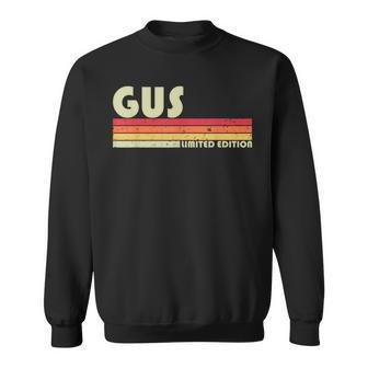 Gus Gift Name Personalized Funny Retro Vintage Birthday Sweatshirt - Seseable