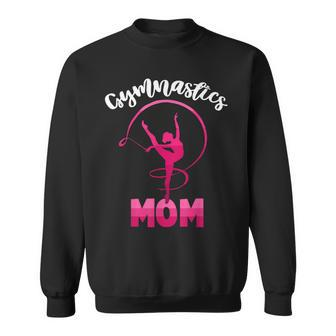 Gymnastics Mom Mothers Day Gymnast Womens Girls Sweatshirt | Mazezy