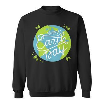 Happy Earth Day Cute Earth Day 2023 Planet Environmental Sweatshirt | Mazezy