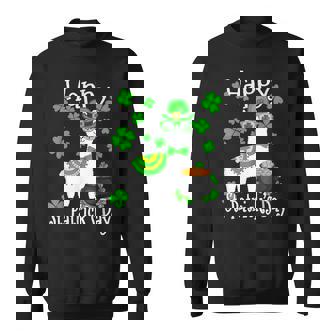 Happy St Patricks Day Irish Shamrock Leprechaun Sweatshirt - Seseable