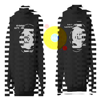 Helium Atom Science Funny Chemistry Men Women Sweatshirt Graphic Print Unisex - Thegiftio