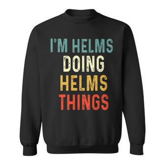 Helms Family Crest Helms Helms Clothing Helms T Helms T Gifts For The Helms Sweatshirt - Seseable