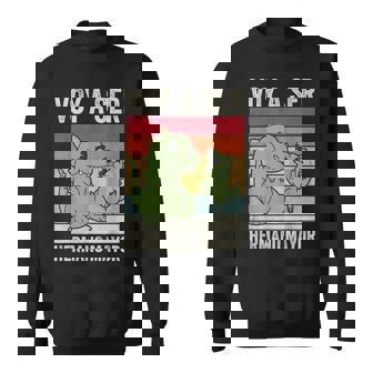 Hermano Mayor Dinosaurio Voy A Ser Hermano Mayor Sweatshirt | Mazezy