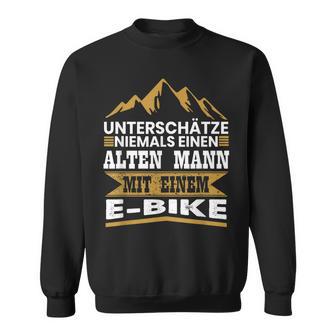 Herren Herren E-Bike Fahrrad E Bike Elektrofahrrad Spruch Sweatshirt - Seseable