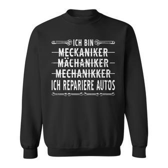 Herren Mechaniker Sweatshirt Ich Repariere Autos, Lustiges Schrauber-Design - Seseable