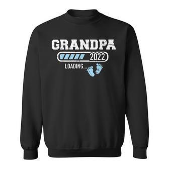 Herren Opa 2022 Loading Schwangerschaft Verkünden Sweatshirt - Seseable