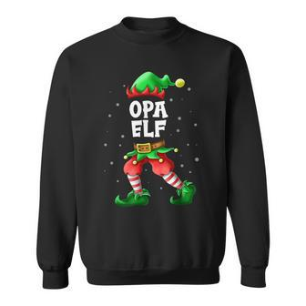 Herren Opa Elf Partnerlook Familien Outfit Weihnachten Sweatshirt - Seseable