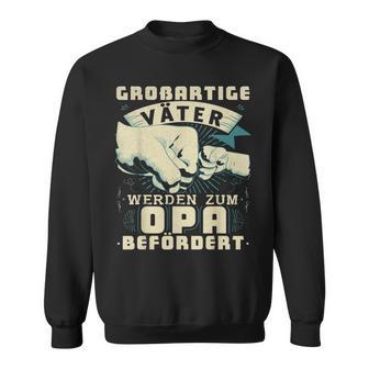 Herren Opa Vatertag Papa Spruch Grossvater Geschenk V2 Sweatshirt - Seseable