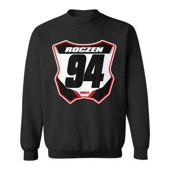 Herren Sport Sweatshirt Nummer 94 Schwarz Grafikdesign - Seseable