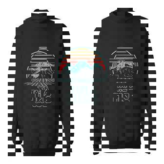 Hiking Retro 80S Style Take A Hike Men Women Sweatshirt Graphic Print Unisex - Thegiftio