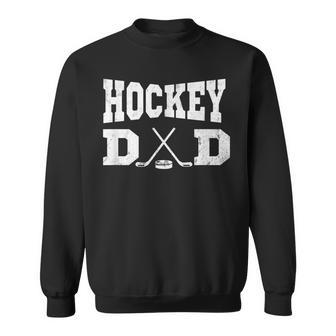 Hockey Dad - Funny Hockey Dad Sweatshirt - Seseable