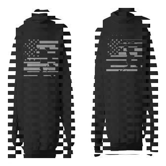 Hockey T - American Flag Hockey Sweatshirt | Mazezy