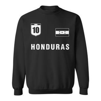 Honduras Outfit Blue Honduras Apparel Design Clothing Sweatshirt | Mazezy