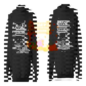 Husky Pumpkin Patch Thanksgiving Dog In Pumpkin Fall Turkey Men Women Sweatshirt Graphic Print Unisex - Thegiftio UK