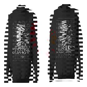 Hustle Hip Hop Clothing Entrepreneur Dope Christmas Gift Men Women Sweatshirt Graphic Print Unisex - Thegiftio