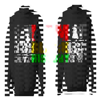 I Am Black History African American Black History Month 2023 Men Women Sweatshirt Graphic Print Unisex - Thegiftio UK