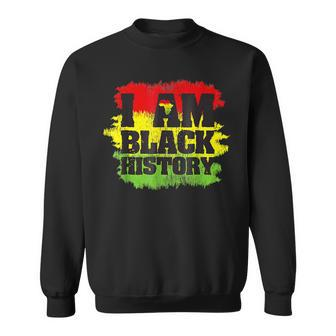I Am Black History Month African Pride Black Every Month Men Women Sweatshirt Graphic Print Unisex - Seseable