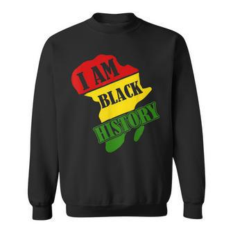 I Am Black History Month Melanin Pride African Americans Men Women Sweatshirt Graphic Print Unisex - Thegiftio UK