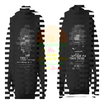 I Am The Storm Black History Queen Melanin Afro African V4 Sweatshirt - Seseable