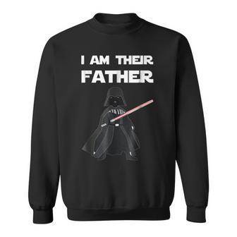 I Am Their Father T Fathers Day Gift For Mens Sweatshirt | Mazezy