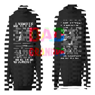 I Have Two Titles Dad And Grandpa Eritrean Men Fathers Day Sweatshirt - Seseable