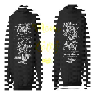 I Have Two Titles Mom And Lolly Women Sunflower Grandma V2 Sweatshirt - Seseable