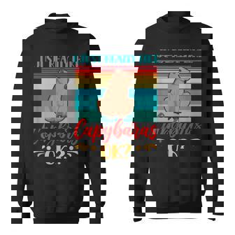 I Just Really Like Capybaras Ok Capybara Rodent Animal Sweatshirt | Mazezy