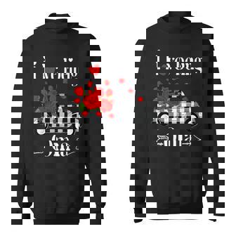 I Love Being Oma Valentine Heart Red Truck Sweatshirt | Seseable CA