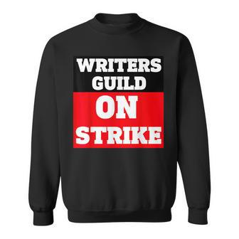 I Stand With Writers Guild Of America Sweatshirt | Mazezy