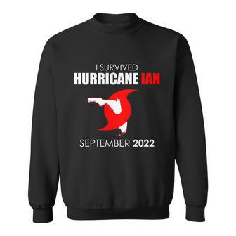 I Survived Hurricane Ian September 2022 V2 Sweatshirt - Monsterry AU