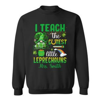 I Teach The Cutest Little Leprechauns V2 Sweatshirt - Seseable