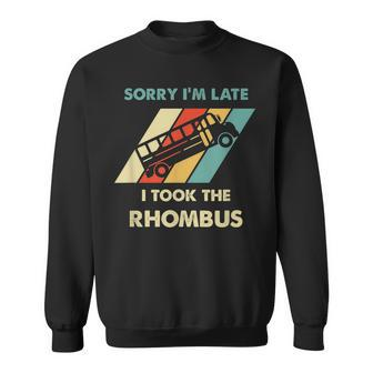 I Took The Rhombus Funny Math Nerd Men Women Sweatshirt Graphic Print Unisex - Seseable