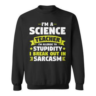 Ich Bin Ein Lehrer Für Wissenschaft Lehre V2 Sweatshirt - Seseable