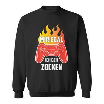 Ich Geh Zocken Für Gamer Männer Lustig Gaming Zocker Sweatshirt - Seseable