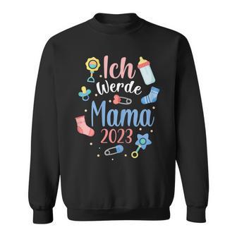 Ich Werde Mama 2023 Sweatshirt, Süßes Outfit für werdende Mütter - Seseable