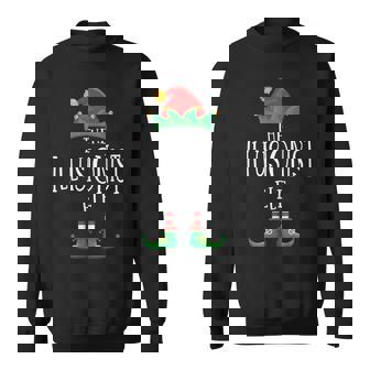 Illusionist Elf Familie Passender Pyjama Weihnachten Sweatshirt - Seseable