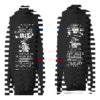 Im A Grumpy Old Farmer T | Farming Farmer Tractor Sweatshirt | Mazezy